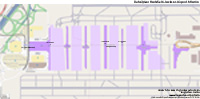Plant, Karte, Terminal, Jackson, Aiport, Atlanta