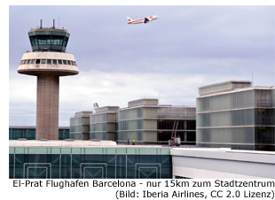 El Prat Flughafen Barcelona Airport BCN