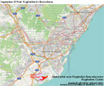 Karte Flughafen Airport Barcelona