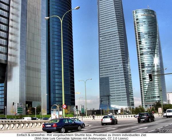 Taxi Shuttle Madrid Transfer Preis